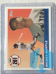 2006 Topps Multi-Year Issue Home Run History Mickey Mantle #MHR201